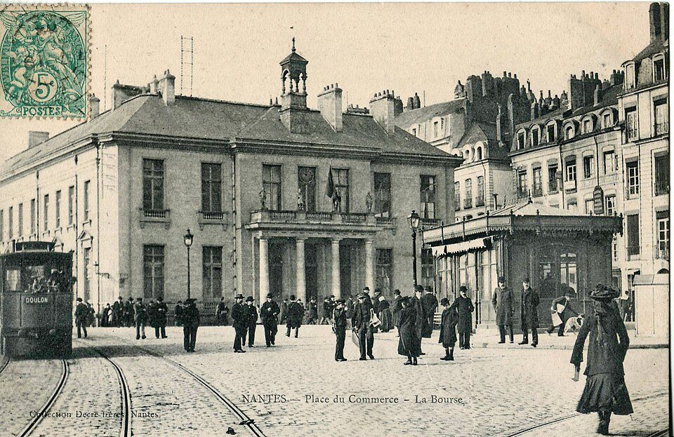 Decre Frères - NANTES - Place du Commerce - La Bourse